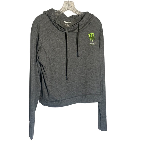 OGIO Other - Ogio Monster Energy Gray‎ Hoodie